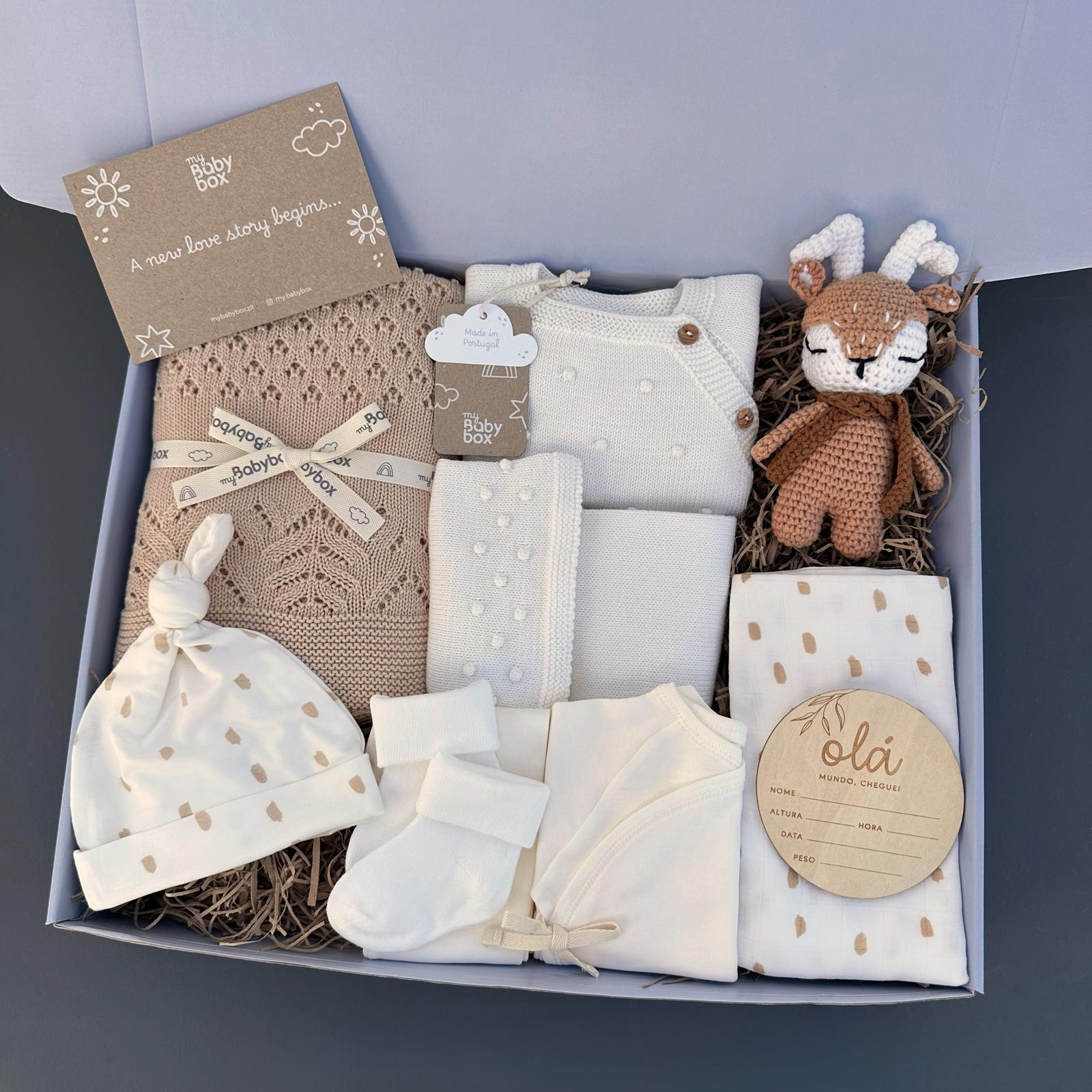 Nude Dots XL | Baby Box Neutra Completa | My Baby Box ®