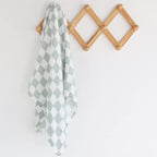 Swaddle Check Green