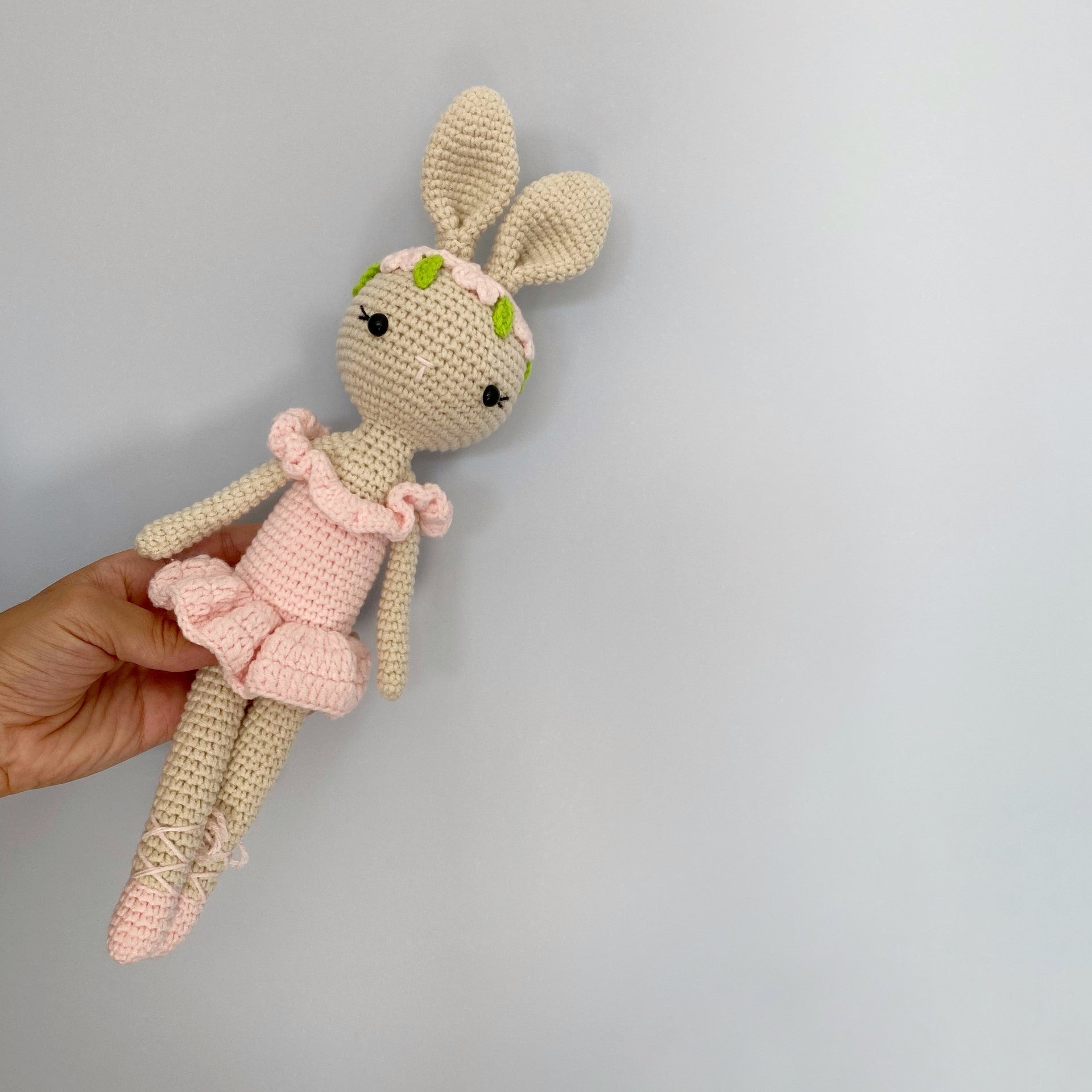 Coelhinha bailarina crochet