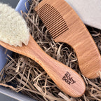 Brush and Comb Set with Pouch