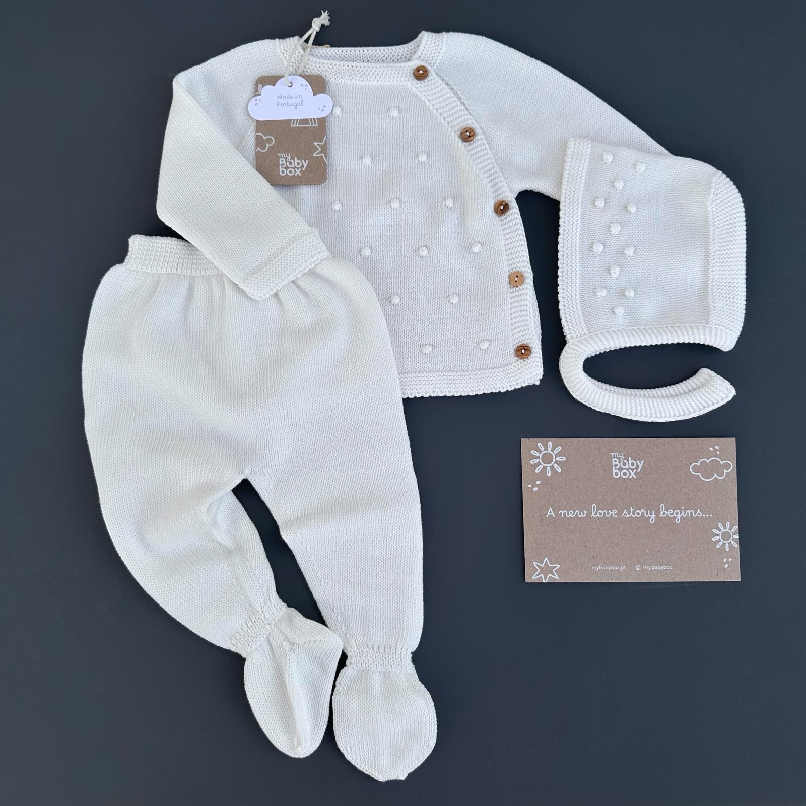 Baby Box rosa premium pronta a oferecer para recém-nascido