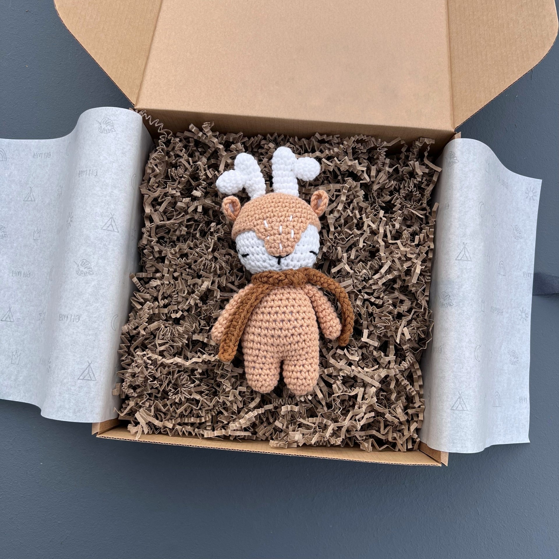 rena amigurumi para bebé