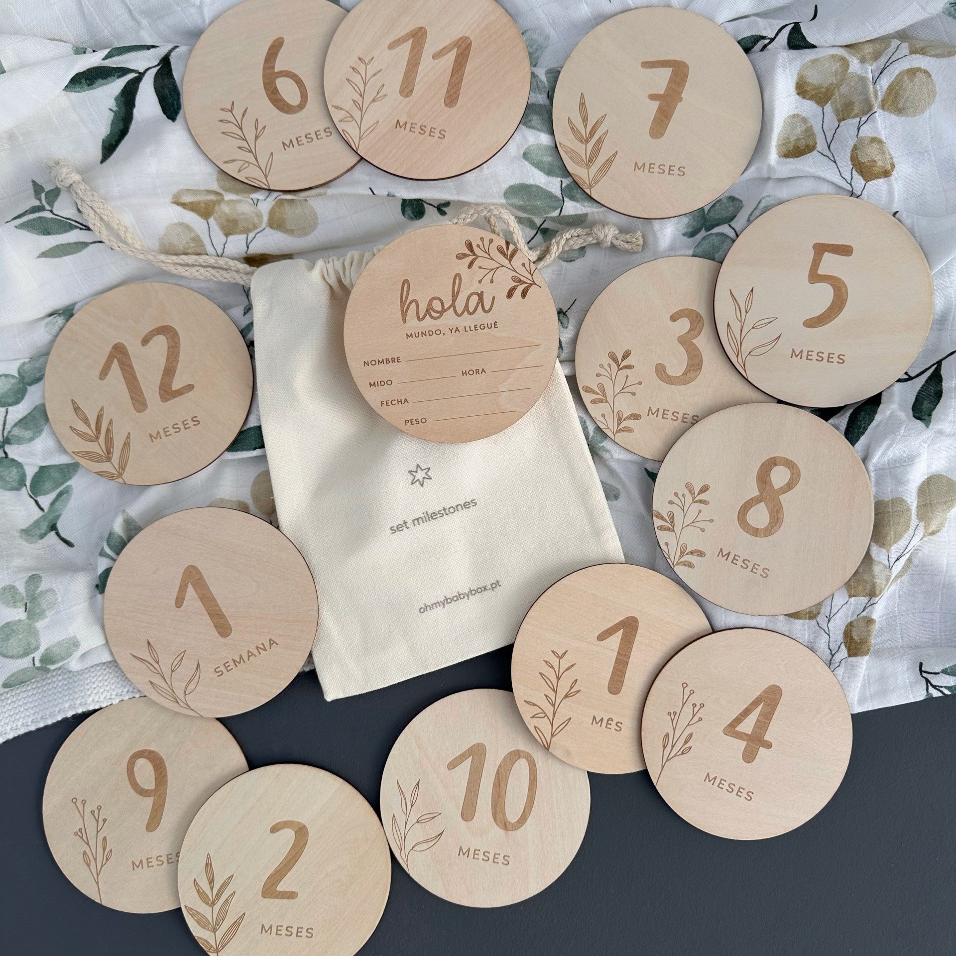 Set Milestones "my 1st year" (ES)